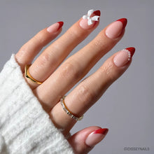 Ruby Ribbons press-on nails in nude shade