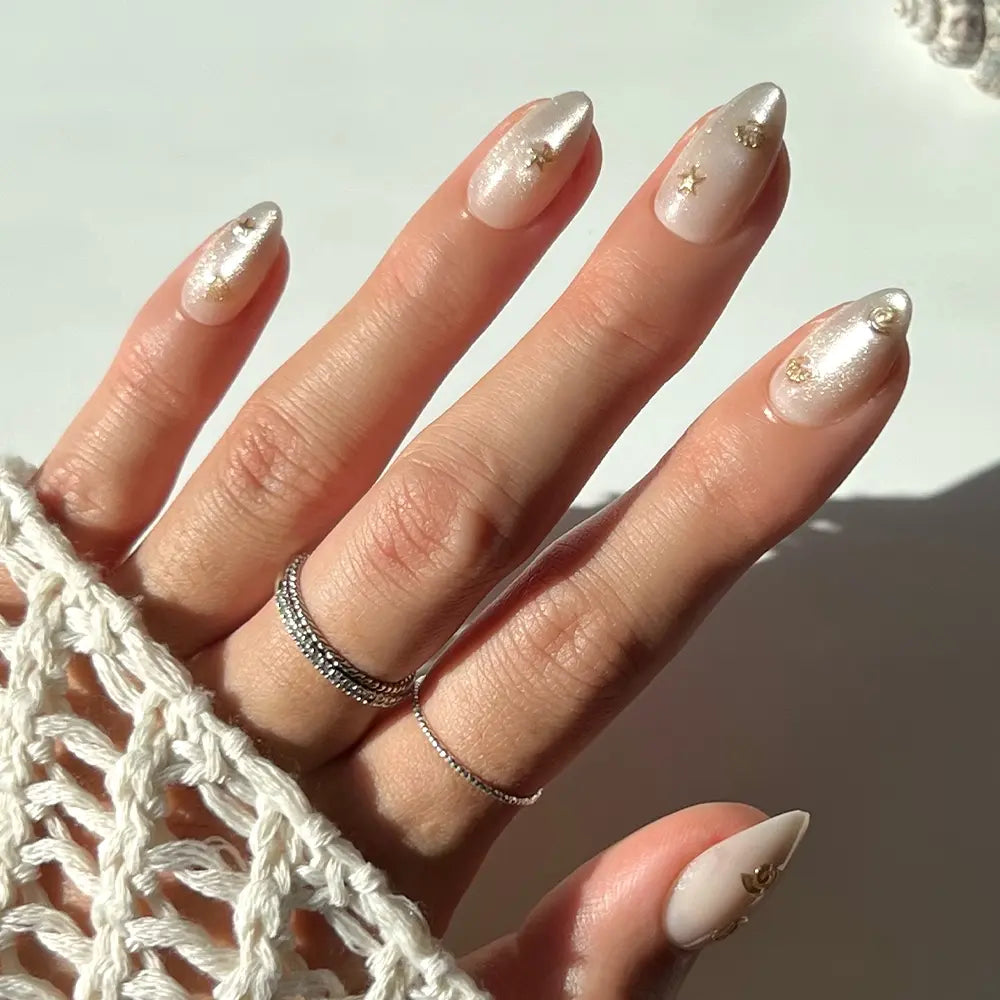 Sanded, press-on nails, Sanded 1