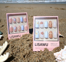 Sea Star press-on nail bundle - full set view