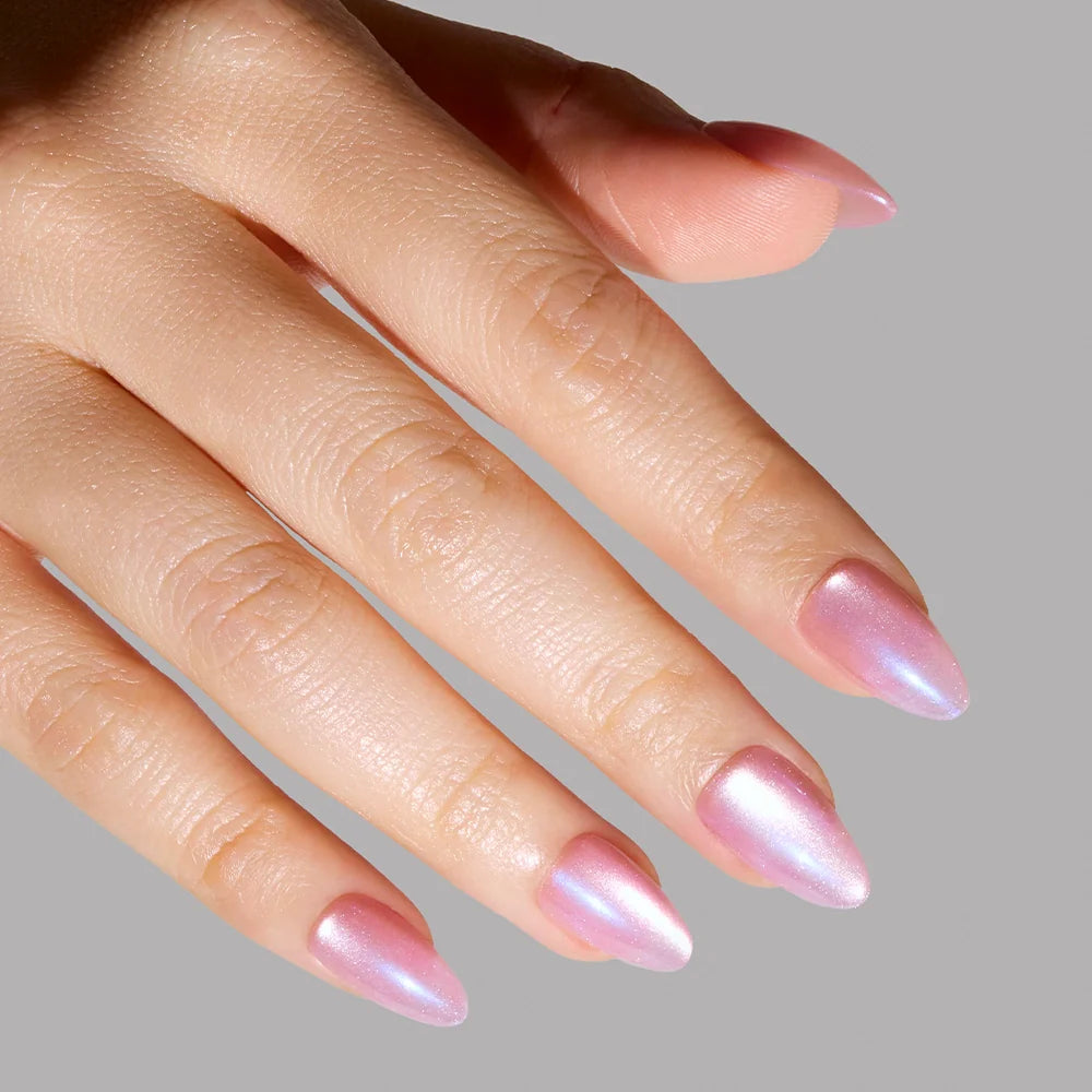 Seaspell press-on nails with velvet finish