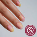 Sherbert press-on nails in pink shade