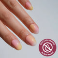 Sherbert press-on nails in pink shade