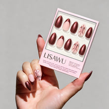 She's A Gift press-on nails in red shade