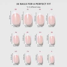 She's a Pearl press-on nails with glossy finish