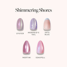 Lisawu Shimmering Shores press-on nail bundle style selection