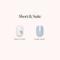Lisawu Short & Suite press-on nail bundle style selection
