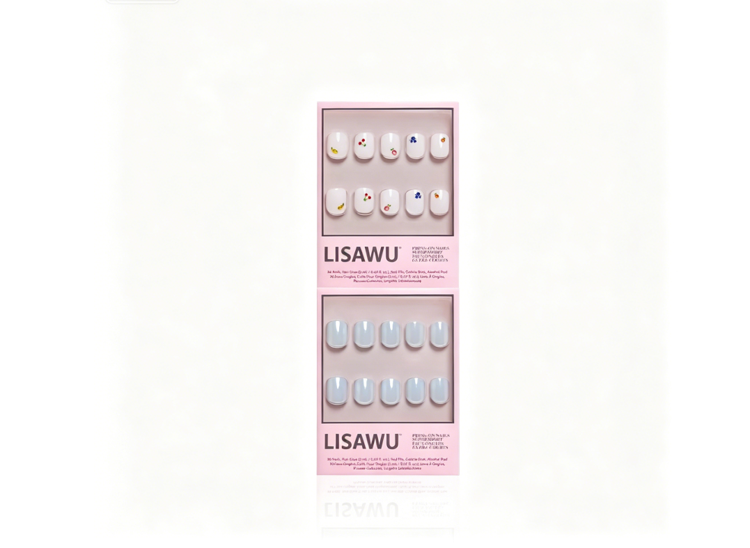Short & Suite press-on nails with glazed finish