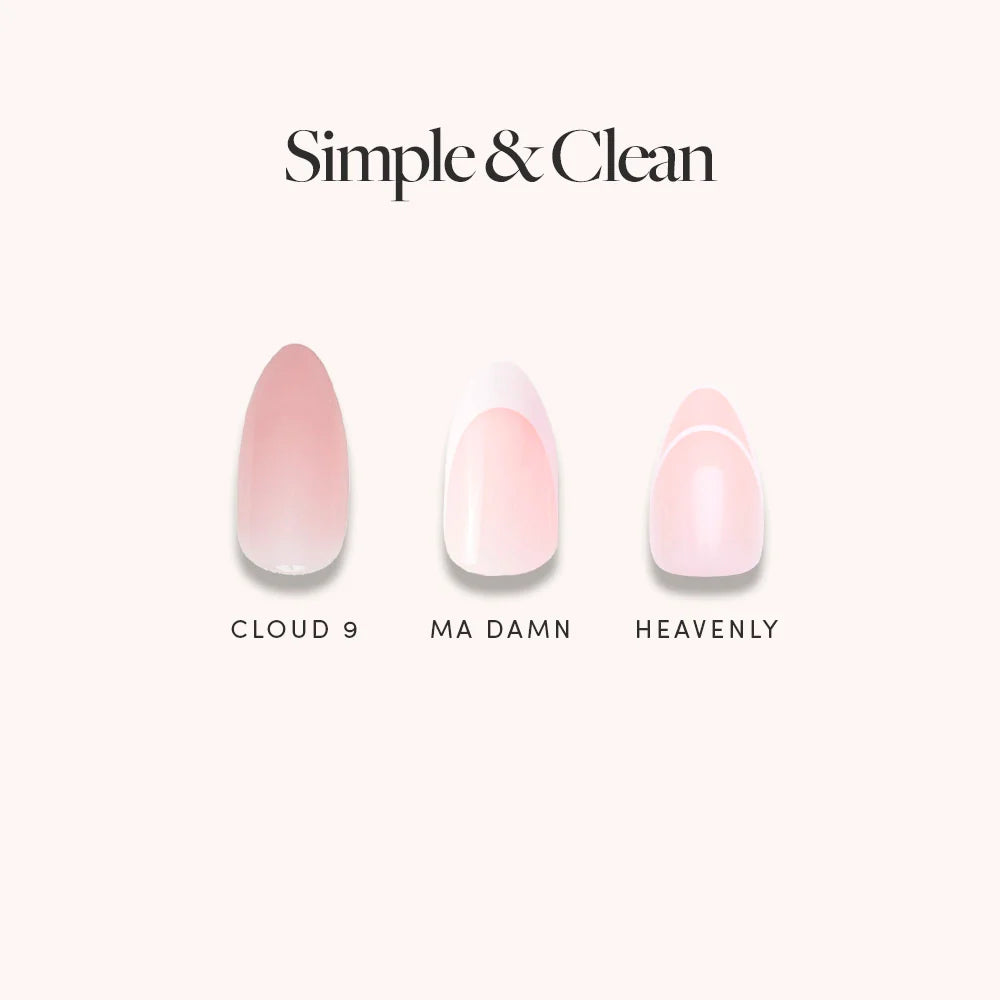 Lisawu Simple & Clean nail buffer style selection