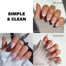 Simple & Clean press-on nails in nude shade