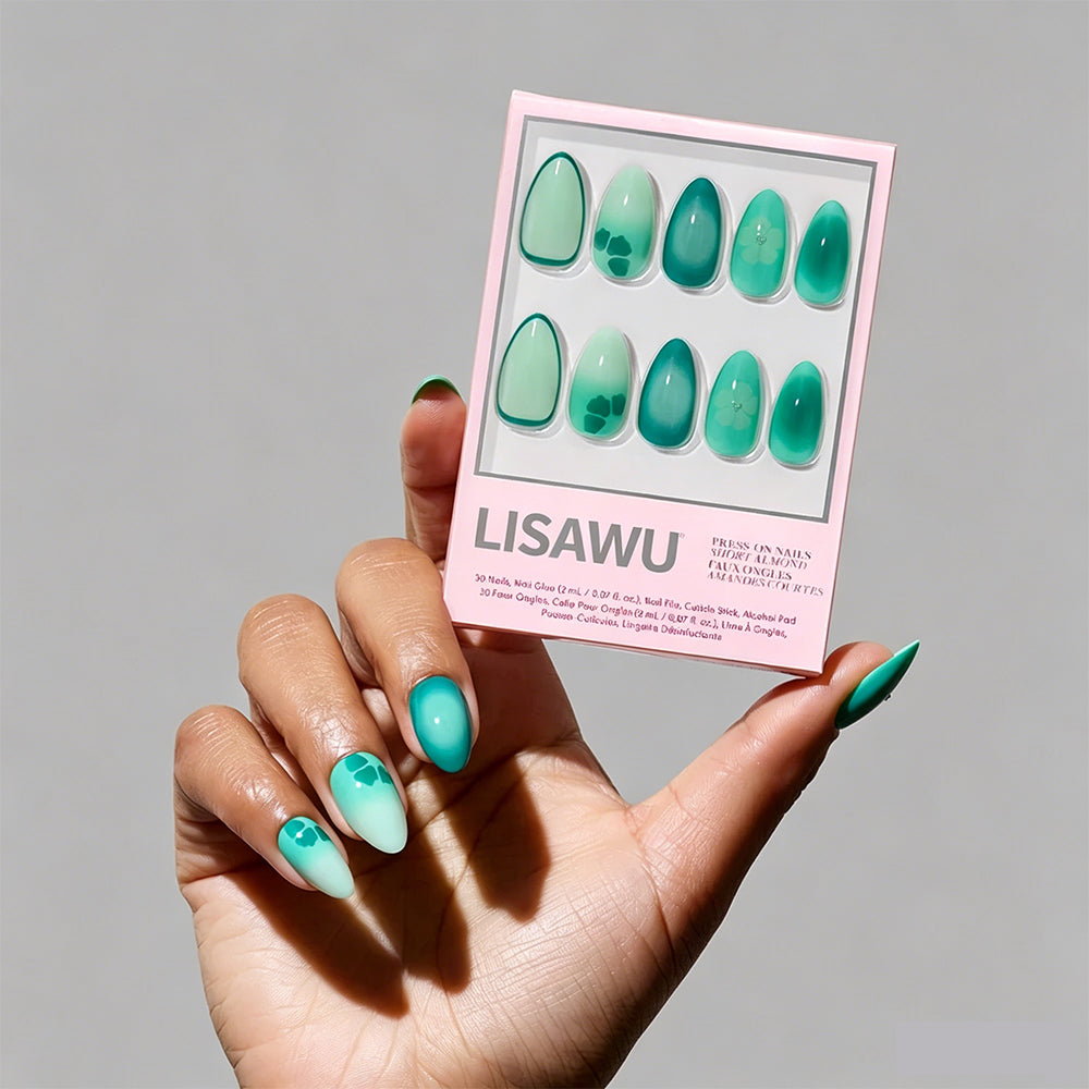 Siren Green 01 5c52c6de 1851 44cb be41 3dabed417f69 press-on nails