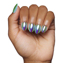 Siren press-on nails - oval shape, short length