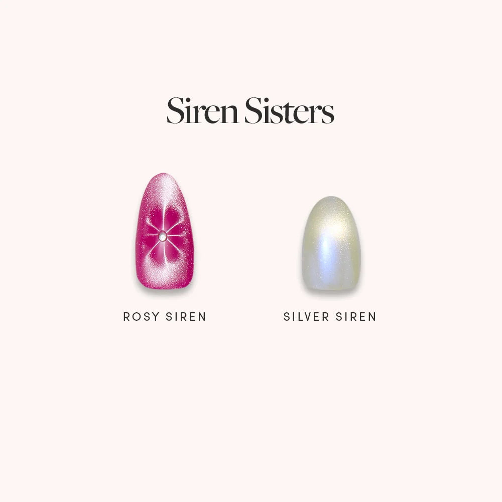 Lisawu Siren Sisters press-on nail bundle style selection