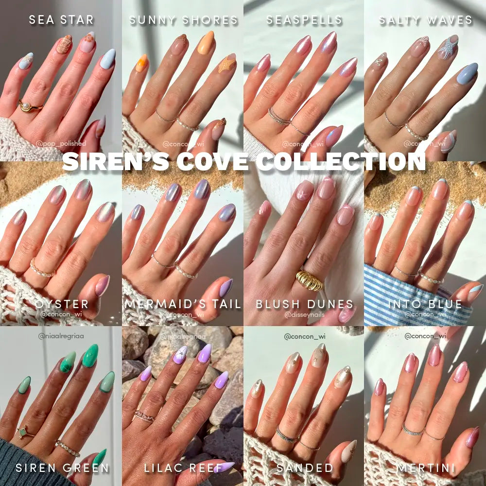 Siren's Cove Collection 04 SirensCoveCollection UGC press-on nails UGC photo