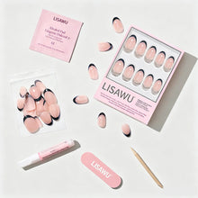 Smoke Salt press-on nails in nude shade