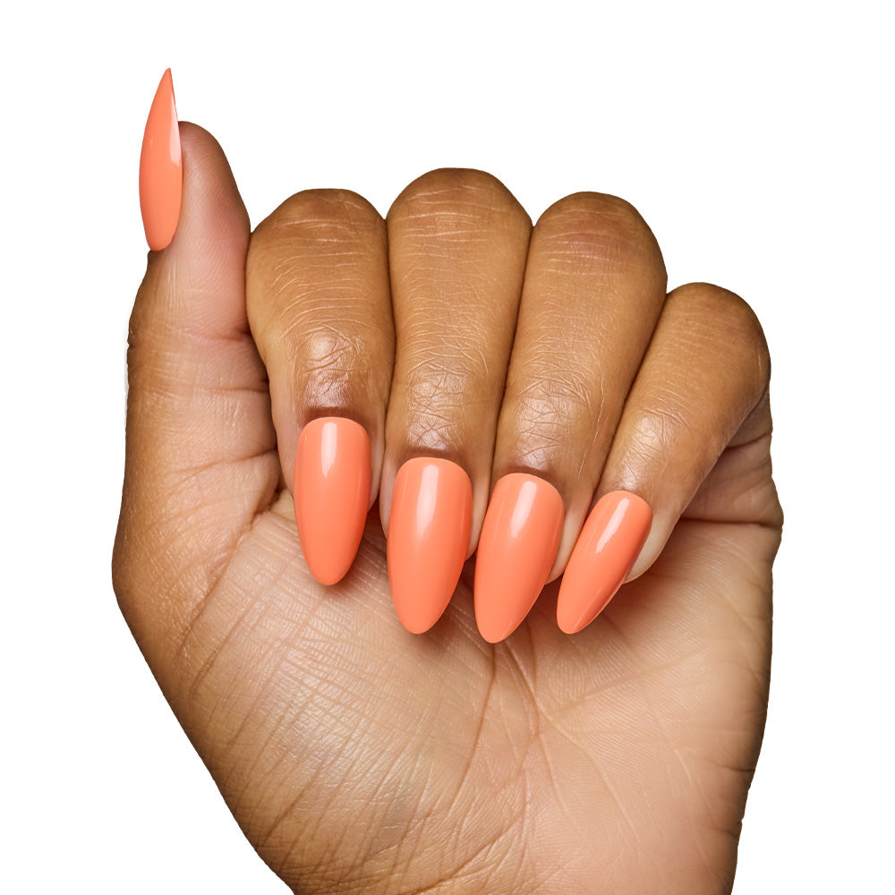 Lisawu Soft Tangerine press-on nails