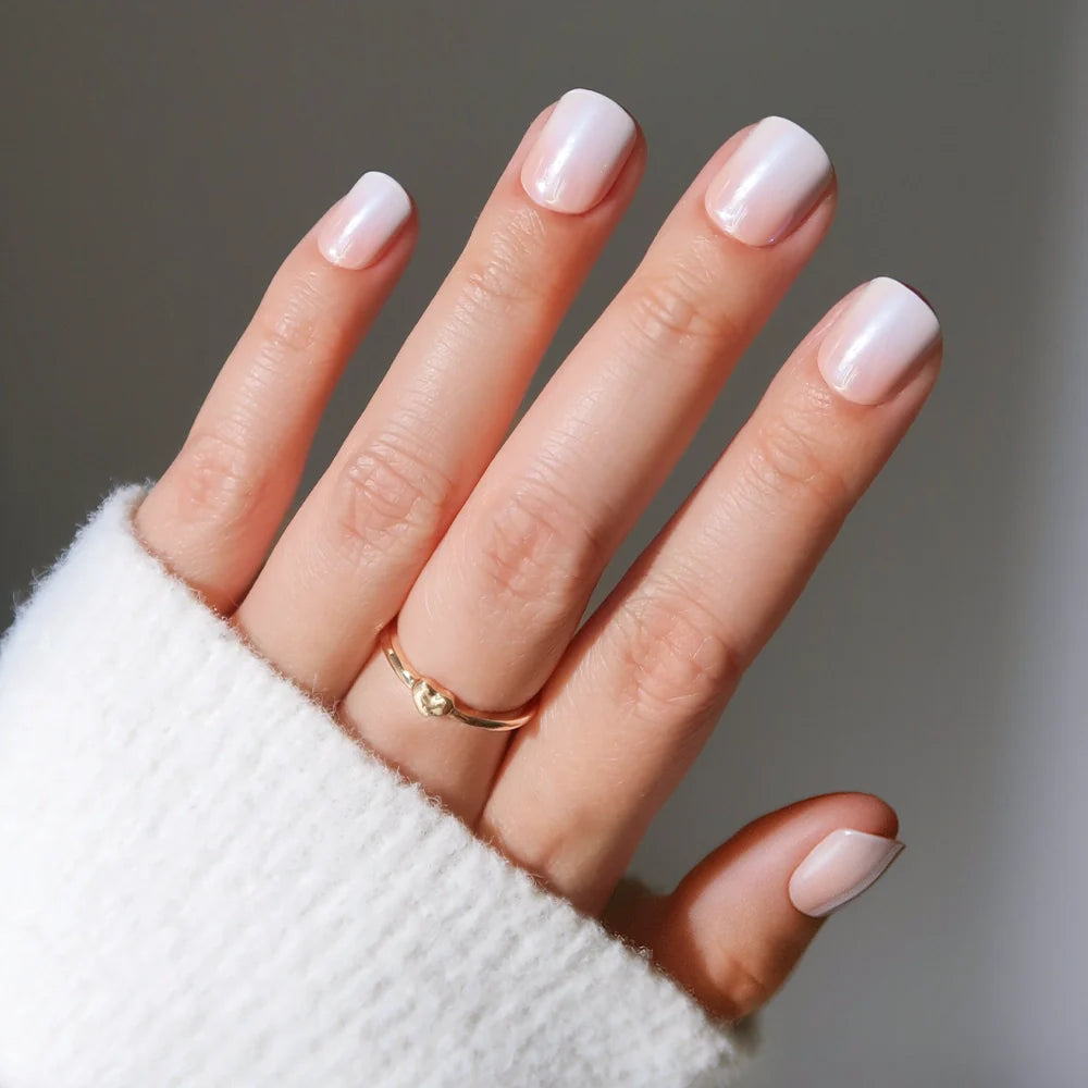 Soft Whip press-on nails in nude shade