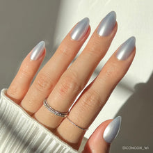 Something Blue press-on nails in blue shade