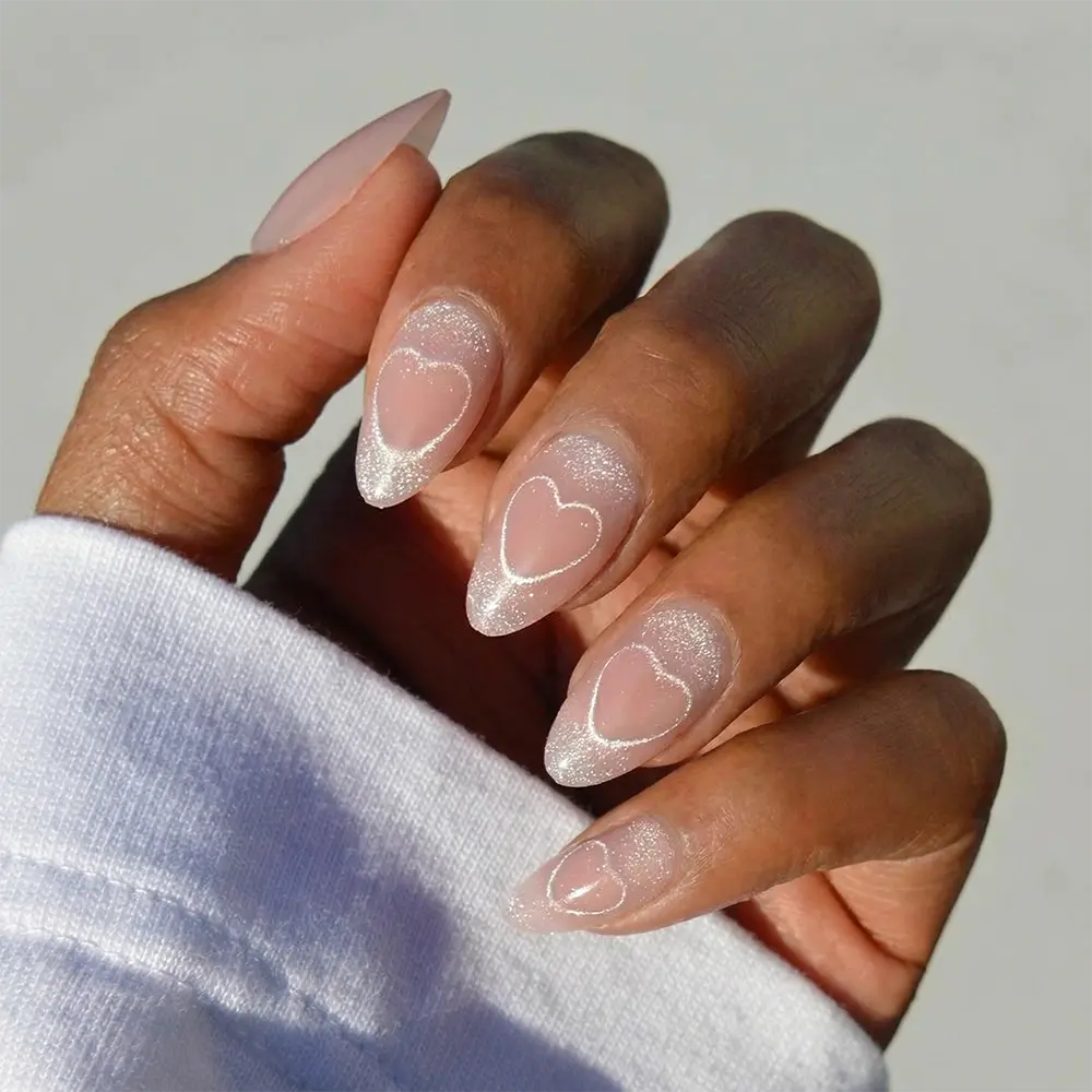Soulmate Energy press-on nails in nude shade