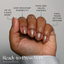 Sparkly Brown press-on nail bundle - full set view