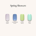 Lisawu Spring Showers press-on nail bundle style selection