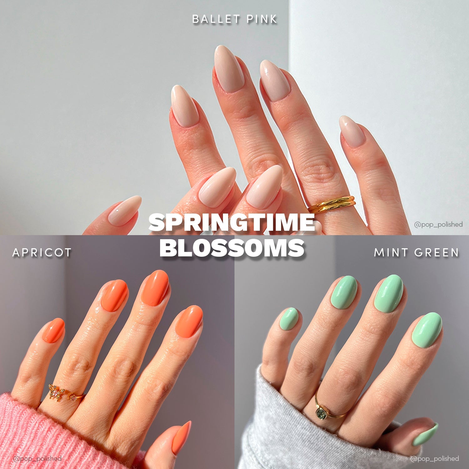 Lisawu Springtime Blooms press-on nail bundle manicure lifestyle photo