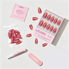 Starbeam press-on nails with velvet finish