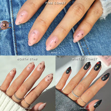 Lisawu Starry Skies press-on nail bundle manicure lifestyle photo