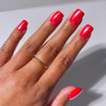 Statement Red press-on nails in red shade