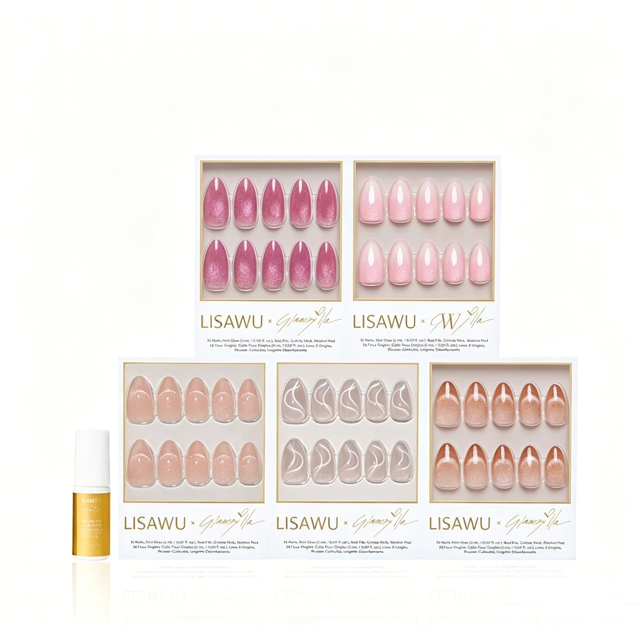 STRICTLY VELVETS press-on nails in nude shade