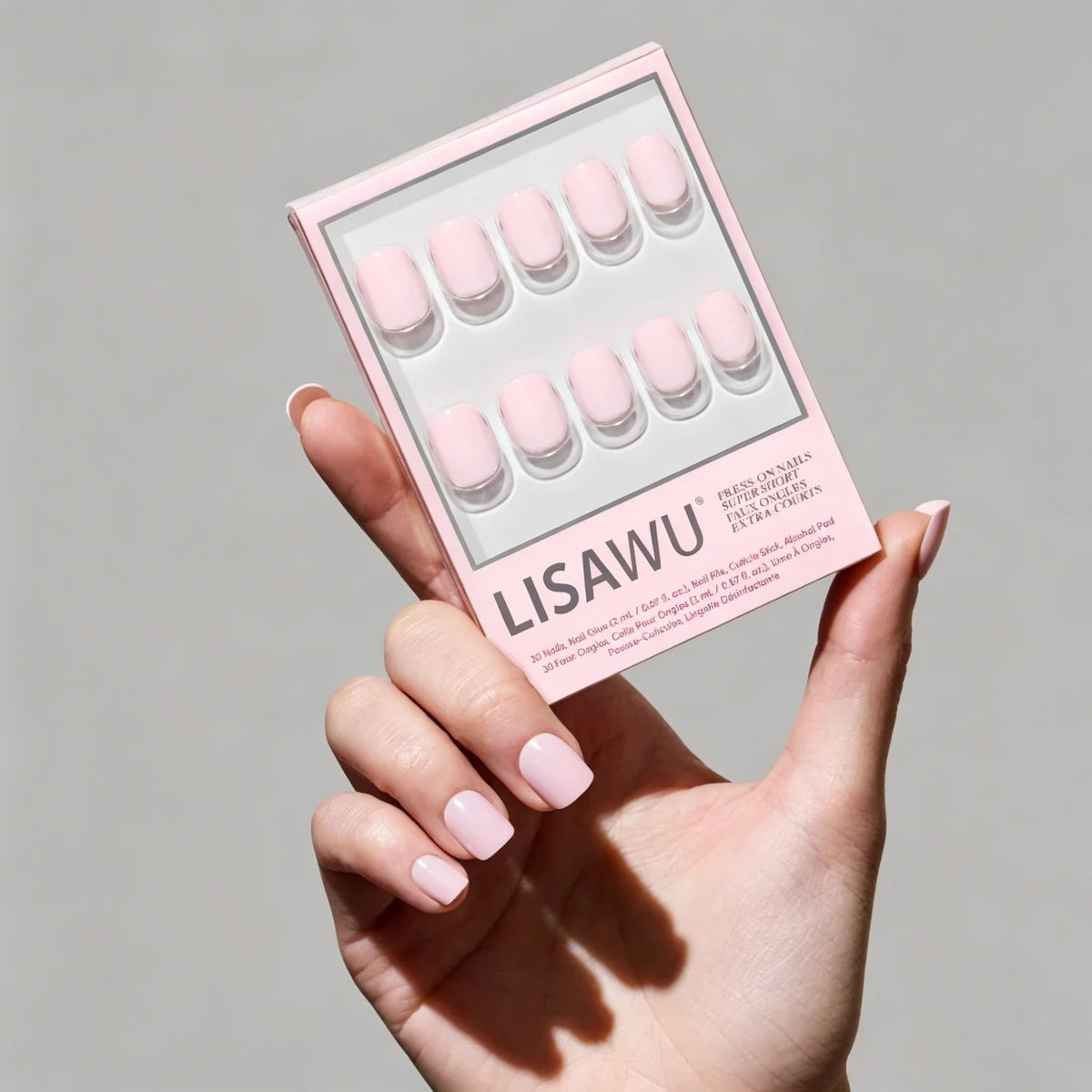 Sugar BB press-on nails with glossy finish