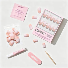 Sugar Veil press-on nails in white shade