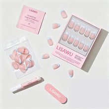 Summer Fresco press-on nails with glossy finish