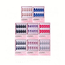 Summer Steel Collection press-on nails in black shade