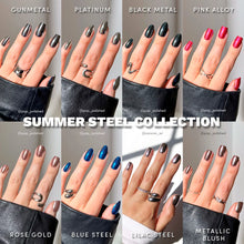 Lisawu Summer Steel Collection press-on nail bundle manicure lifestyle photo