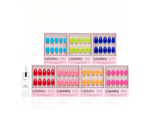 Summer Vivids Collection press-on nails in orange shade