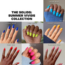 Lisawu Summer Vivids Collection press-on nail bundle manicure lifestyle photo