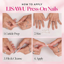 Summer Vivids Collection press-on nails with glossy finish
