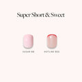 Lisawu Super Short & Sweet press-on nail bundle style selection