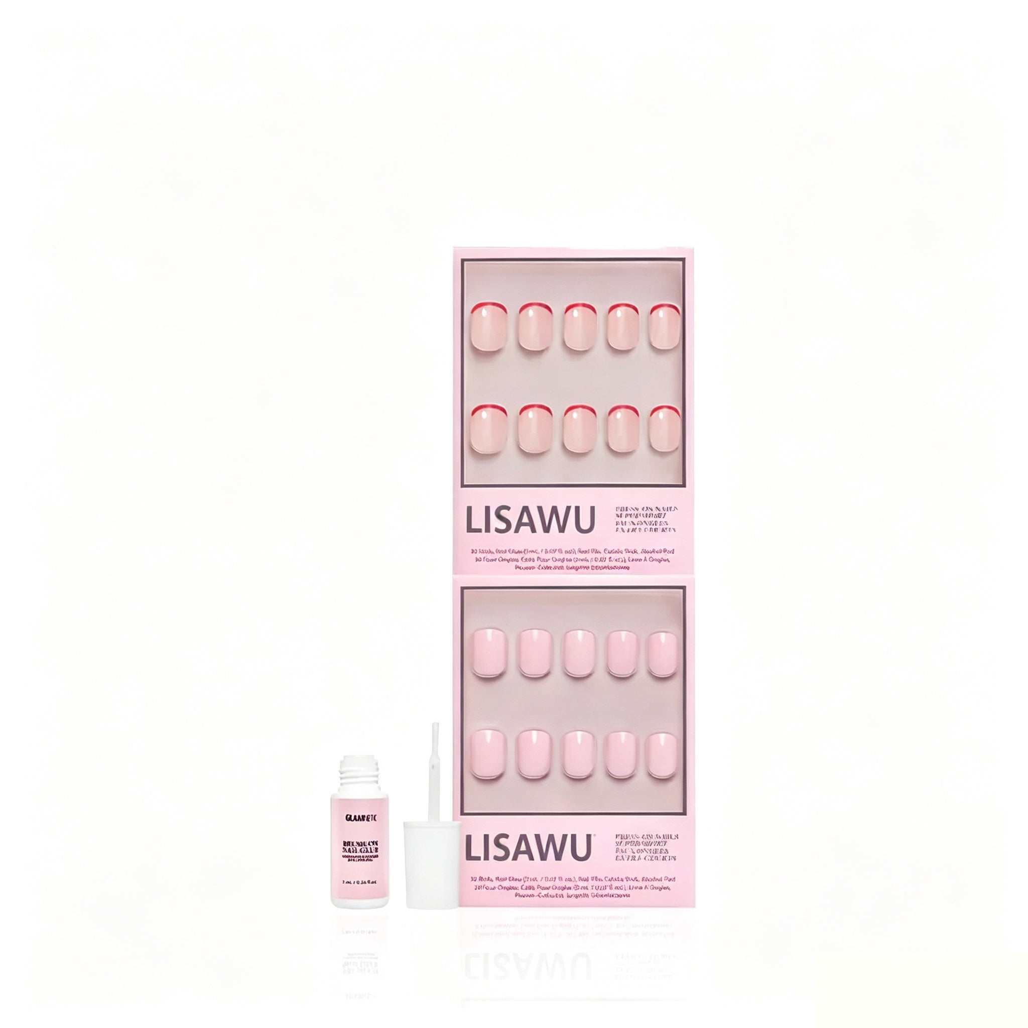 Super Short & Sweet press-on nails with glazed finish