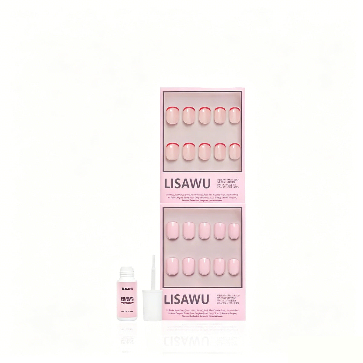 Super Short & Sweet press-on nails with glazed finish