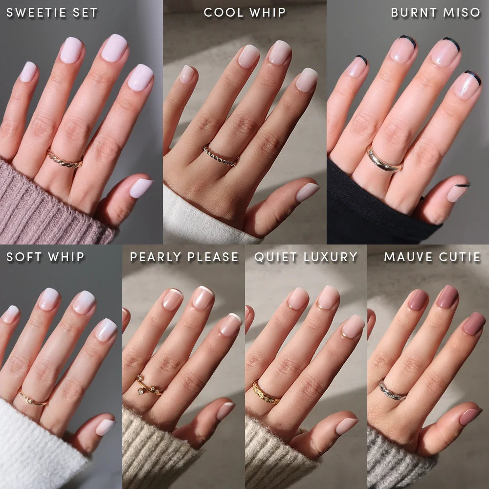 Lisawu Super Short Icons press-on nail bundle manicure lifestyle photo