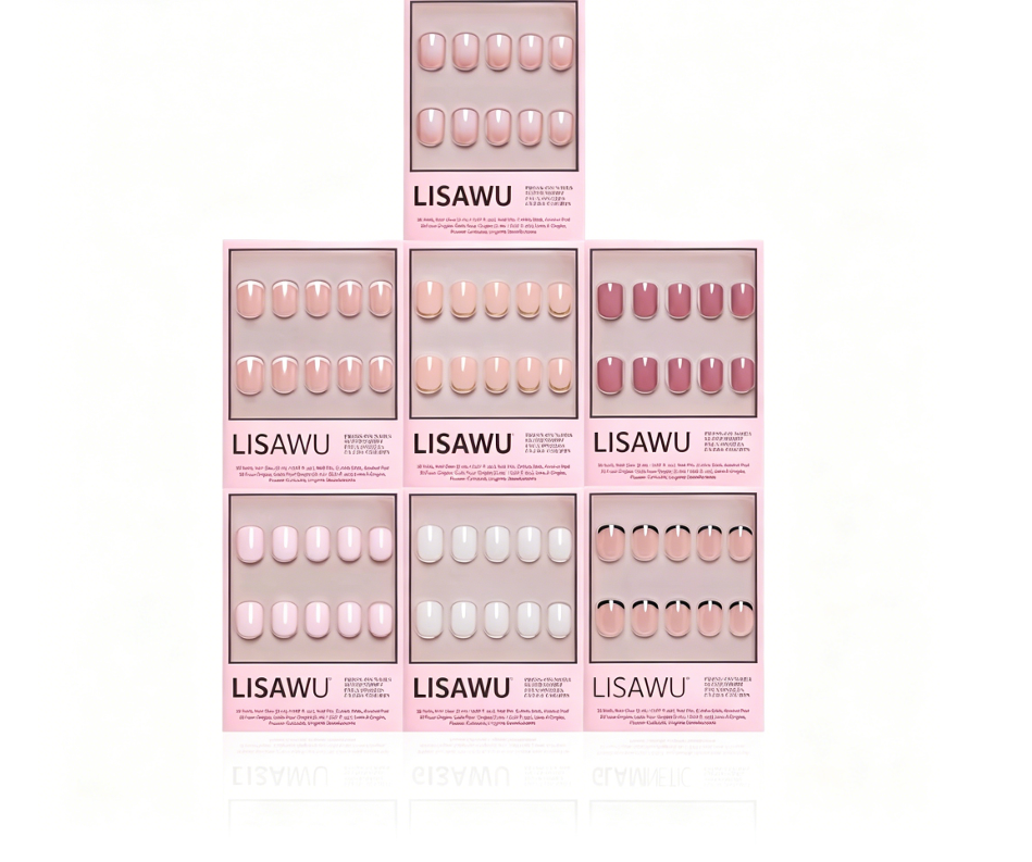 Super Short Icons press-on nails in black shade