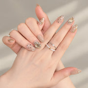 Swan Lake Press-On Nails – Short Oval