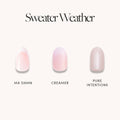 Lisawu Sweater Weather nail buffer style selection