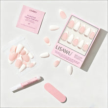 Sweater Weather press-on nails with glossy finish