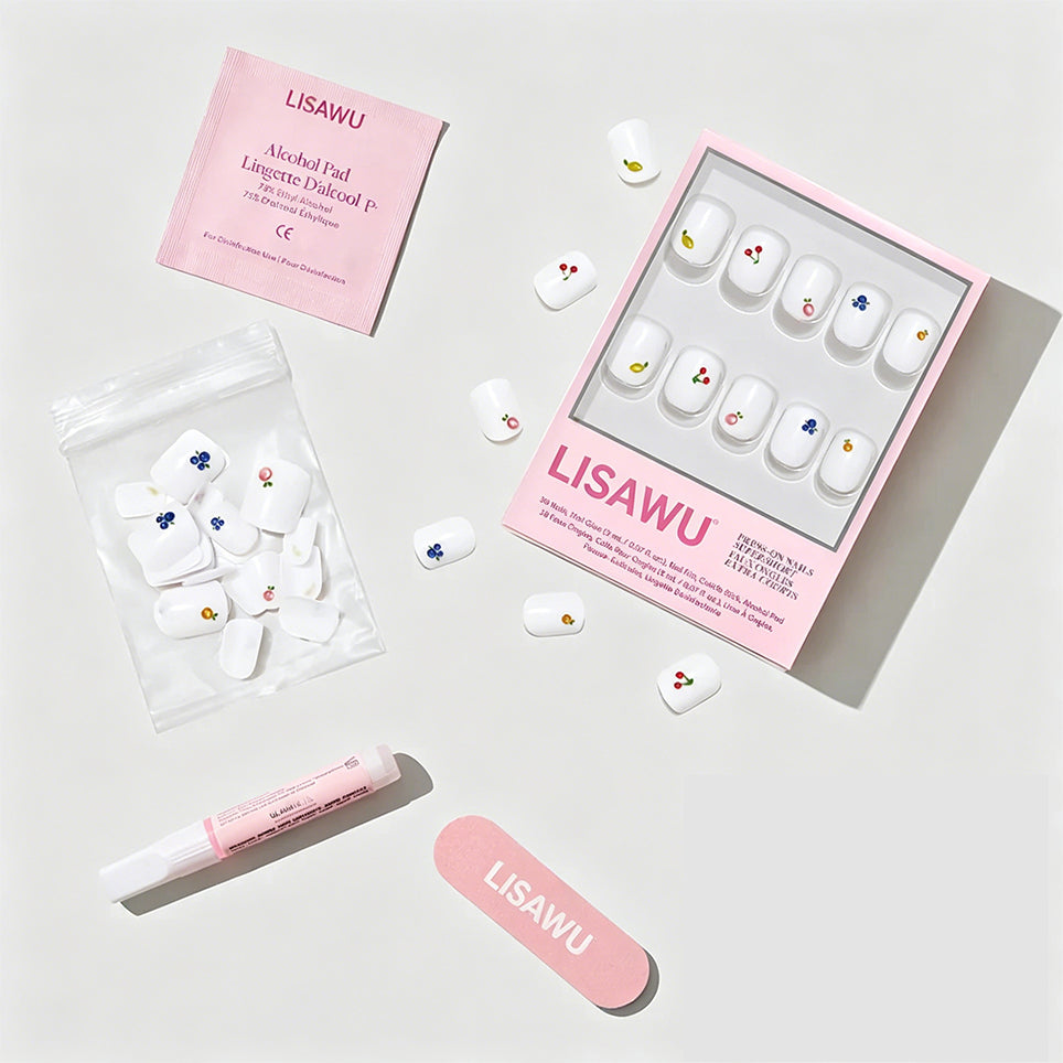 Sweet Picks press-on nails - super short shape, super short length