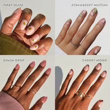Lisawu Sweet Sips press-on nail bundle manicure lifestyle photo