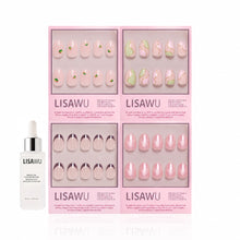 Sweet Sips press-on nails in pink shade