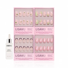 Sweet Sips press-on nails in pink shade