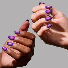 Tarot press-on nails - almond shape, short length